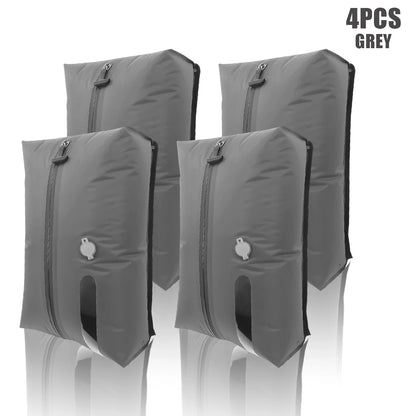 New Reusable Vacuum Bags for Travel Dustproof Space Saver Vacuum Compression Bag Waterproof Luggage Vacuum Storage Bag