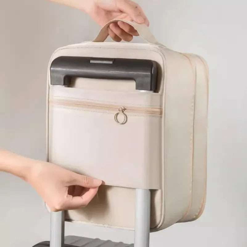 Travel Shoe Bag Storage Bag Washed Diagonal Breathable Mesh Multiple Pairs of Shoes Portable Shoe Box for Business Trips