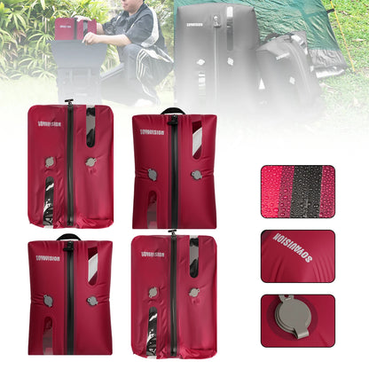 New Reusable Vacuum Bags for Travel Dustproof Space Saver Vacuum Compression Bag Waterproof Luggage Vacuum Storage Bag